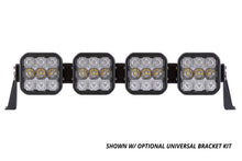 Load image into Gallery viewer, Diode Dynamics SS5 Pro Universal CrossLink 4-Pod Lightbar - White Combo