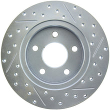 Load image into Gallery viewer, StopTech Select Sport 04-12 Chevy Malibu Right Slotted &amp; Drilled Sport Brake Rotor - Rear
