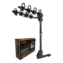 Load image into Gallery viewer, Curt Extendable Hitch-Mounted Bike Rack (2 or 4 Bikes 1-1/4in or 2in Shank)