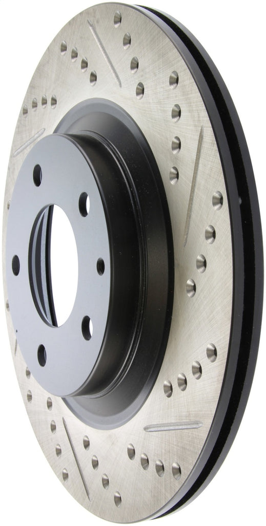 StopTech 04-09 Mazda RX-8 Slotted & Drilled Left Rear Rotor