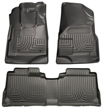 Load image into Gallery viewer, Husky Liners 10-12 Chevy Equinox/GMC Terrain WeatherBeater Combo Black Floor Liners - GTR Auto