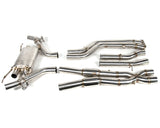 VR Performance BMW X3M/X4M Stainless Valvetronic Exhaust System with Carbon Tips