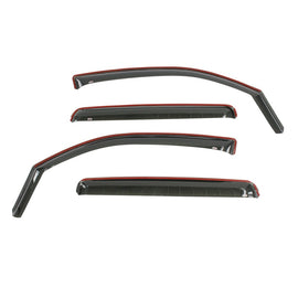 Westin 2016-2018 Toyota Tacoma Double Cab 4dr In-Channel Wind Deflector 4pc - Smoke