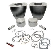 Load image into Gallery viewer, S&amp;S Cylinder 84-99 BT w/Super Stock Cylinder Heads 89in 3 1/2in Bore Cylinder &amp; Piston Kit - Natural