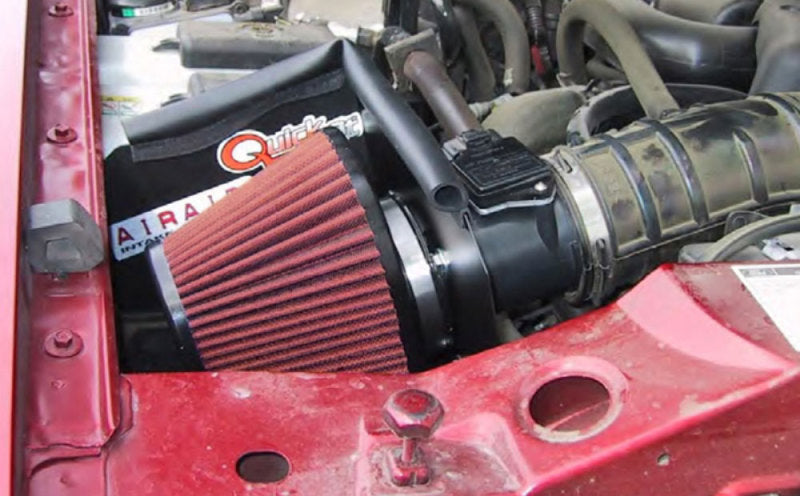 Airaid 01-03 Ford Ranger/Sport Trac 4.0L SOHC CAD Intake System w/o Tube (Dry / Red Media)