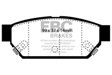 Load image into Gallery viewer, EBC 93-96 Eagle Summit 1.5 Yellowstuff Rear Brake Pads