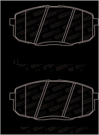 StopTech Street Brake Pads - Rear