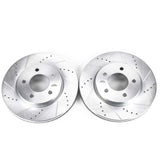 Power Stop 04-08 Chrysler Pacifica Front Evolution Drilled & Slotted Rotors - Pair