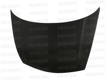 Load image into Gallery viewer, Seibon 06-08 Honda Civic 4 Door JDM / Acura CSX (FD1/2/3/5) OEM Carbon Fiber Hood