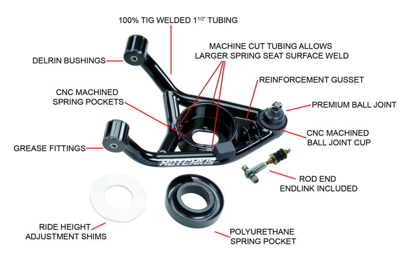 Hotchkis 64-72 GM A-Body Lower A-Arms