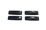 AVS 94-99 Chevy CK (4 Light 4 Pc) Headlight Covers - Black