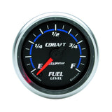 Autometer Cobalt 52mm E-F FSE Fuel Level Gauge