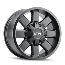 ION Type 141 17x9 / 6x120 BP / 18mm Offset / 78.1mm Hub Satin Black Wheel