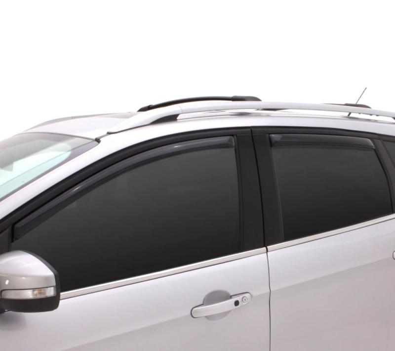 AVS 14-18 Toyota Highlander Ventvisor In-Channel Front & Rear Window Deflectors 4pc - Smoke