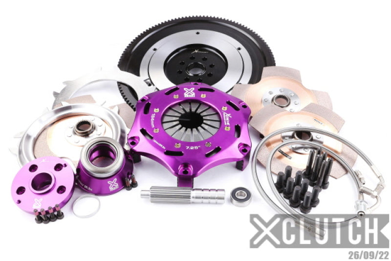 XClutch 15-21 Subaru WRX STi Base 2.5L 7.25in Triple Solid Ceramic Clutch Kit