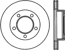 Load image into Gallery viewer, StopTech Power Slot 94-96 Ford Bronco/F150 1/2 Ton 4WD Front Left Slotted CRYO-STOP Rotor