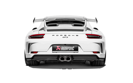 Akrapovic 2018 Porsche 911 GT3 (991.2) Slip-On Race Line (Titanium) w/Titanium Tail Pipe Set