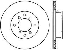 Load image into Gallery viewer, StopTech Cyro Slotted Sport Brake Rotor - Front Right