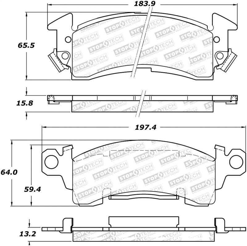 StopTech Street Brake Pads