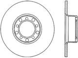 StopTech 8/79-85 Mercedes Benz 230 (W123) Front Slotted Left CRYO-STOP Rotors