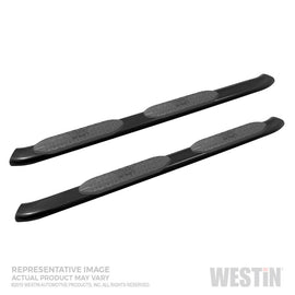 Westin 19-20 Chevrolet Silverado/GMC Sierra 1500 Double Cab PRO TRAXX 5 Oval Nerf Step Bars - Black - GTR Auto
