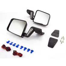 Load image into Gallery viewer, Rugged Ridge 87-02 Jeep Wrangler Black Heated Door Mirror Kit