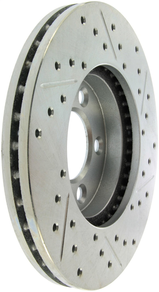 StopTech Select Sport 94-01 Ford Taurus / 94-95 Taurus SHO Slotted and Drilled Right Front Rotor