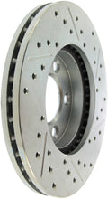Load image into Gallery viewer, StopTech Select Sport 94-01 Ford Taurus / 94-95 Taurus SHO Slotted and Drilled Right Front Rotor