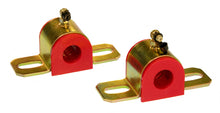 Load image into Gallery viewer, Prothane Universal 90 Deg Greasable Sway Bar Bushings - 13/16in - Type B Bracket - Red