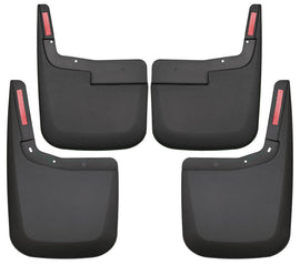 Husky Liners 20-23 Chevrolet Silverado 2500/3500 HD (Excl. Dually) Front/Rear Mud Guards - Black