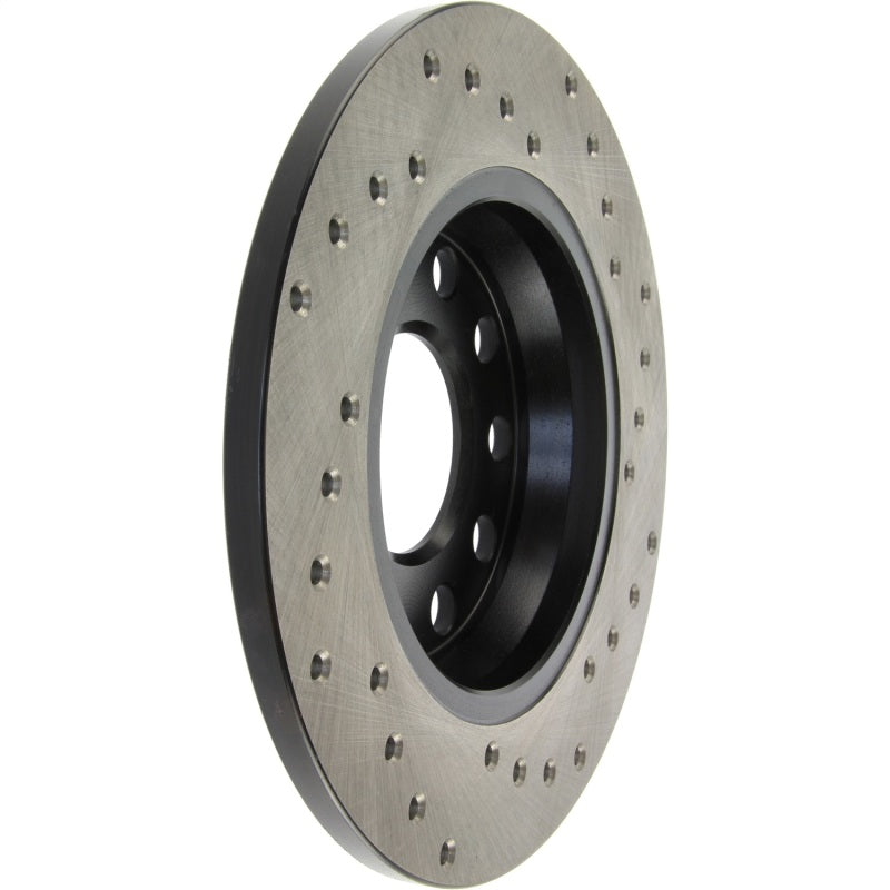 StopTech 01-08 Audi A4 Cross Drilled Cryo Right Rear Rotor