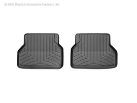 WeatherTech 04-10 BMW 5-Series (E60) Rear FloorLiner - Black - GTR Auto