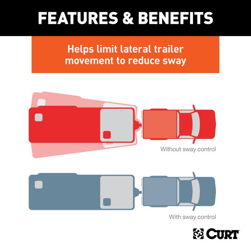 Curt MV Round Bar Weight Distribution Hitch (10000-14Klbs 31-3/16in Bars)