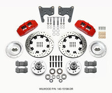 Load image into Gallery viewer, Wilwood Dynapro 6 Front Hub Kit 12.19in Drill Red 65-72 CDP C Body -Drum