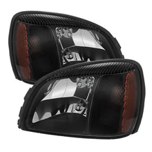 Load image into Gallery viewer, Xtune Cadillac Deville 2000-2005 Crystal Headlights Black HD-JH-CADDEV00-AM-BK