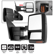 Load image into Gallery viewer, xTune Ford F150 04-06 Power Heated Amber LED Signal Telescoping Mirror Right MIR-FF15004S-PWH-AM-R