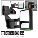 xTune Ford F150 04-06 Power Heated Amber LED Signal Telescoping Mirror Right MIR-FF15004S-PWH-AM-R