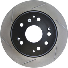 Load image into Gallery viewer, StopTech Power Slot 01-03 Acura CL 3.2L V6 Slotted Rear Left Rotor