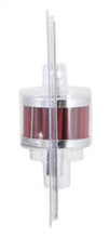 Load image into Gallery viewer, K&amp;N Steel Base Crankcase Vent Filter 0.5in Vent OD x 2in OD x 1.5in Height - GTR Auto