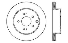 Load image into Gallery viewer, StopTech 06-09 Mitsubishi Eclipse (Exc Turbo) Slotted &amp; Drilled Right Rear Rotor