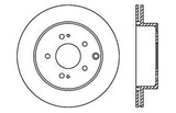 StopTech 06-09 Mitsubishi Eclipse (Exc Turbo) Slotted & Drilled Right Rear Rotor