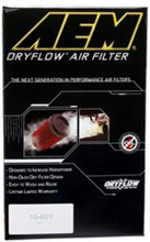 Load image into Gallery viewer, AEM DryFlow Air Filter - Round 2.75in ID x 6.25in OD x 8.25in H fits 2007-2014 Ford/Volvo - GTR Auto