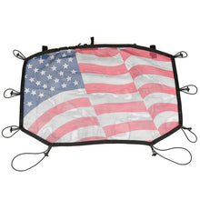 Load image into Gallery viewer, Rugged Ridge Eclipse Sun Shade FrontBlack Flag 07-18 Jeep Wrangler