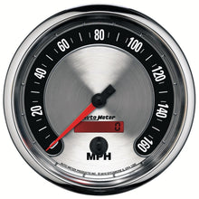 Load image into Gallery viewer, Autometer American Muscle 5in 160 MPH Electric Programmable Speedometer