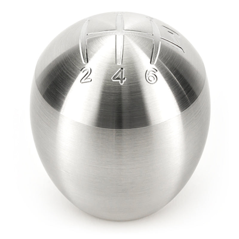 Raceseng Slammer Shift Knob (Gate 2 Engraving) 1/2in.-20 Adapter - Brushed