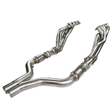 Load image into Gallery viewer, Kooks 09-16 Dodge Charger 5.7L 1-7/8in x 3in SS Long Tube Headers + 3in x 2-1/2in Catted SS Pipe