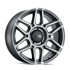 ION Type 146 20x9 / 6x139.7 BP / 0mm Offset / 106mm Hub Matte Black W/Machined Dart Tint Wheel