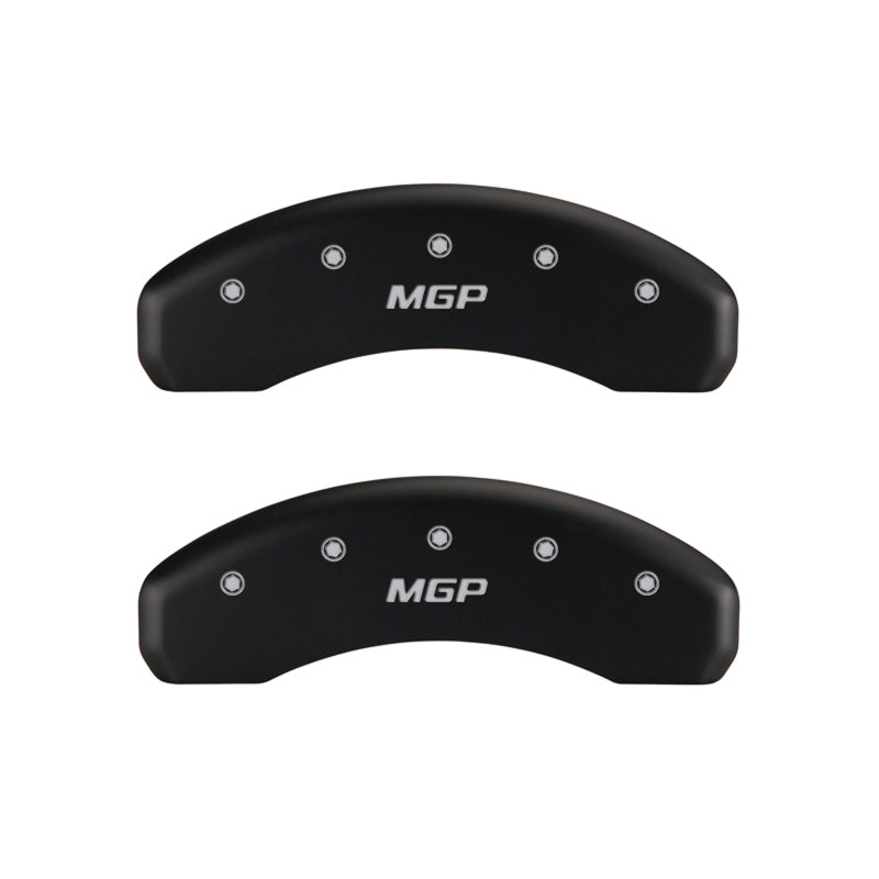 MGP 4 Caliper Covers Engraved Front & Rear MGP Red finish silver ch