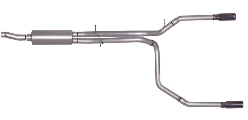 Gibson 98-00 Ford F-150 Base 4.6L 2.5in Cat-Back Dual Split Exhaust - Stainless