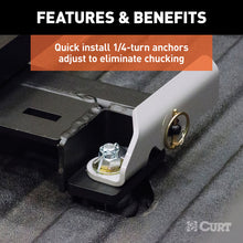 Load image into Gallery viewer, Curt A16 5th Wheel Hitch w/Roller and GM Puck System Adapter